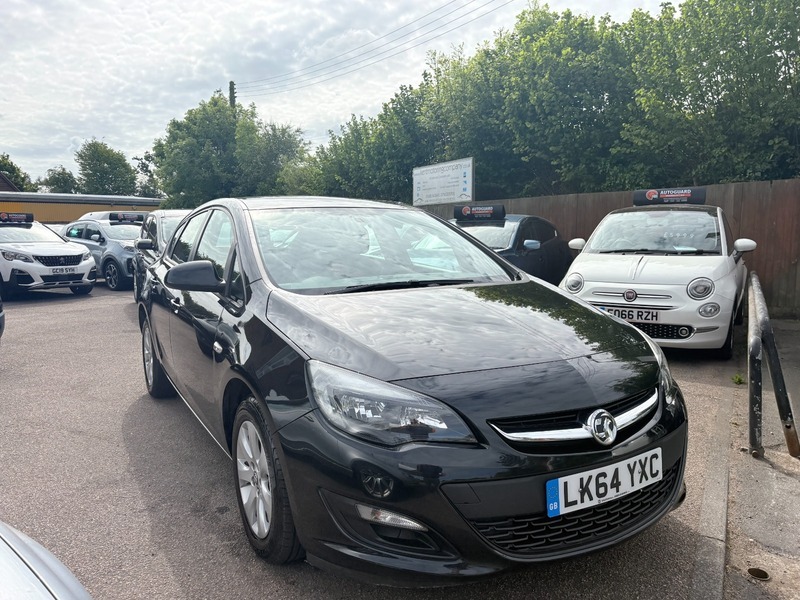 Vauxhall Astra Design LK64YXC Black #2