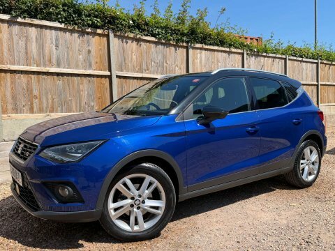Seat Arona 1.0 Arona Fr GX18ULZ Blue #4