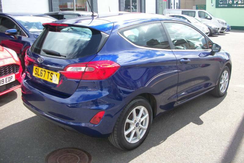 Ford Fiesta 1.1 Zetec - 2017 67 SL67TSU Blue #5