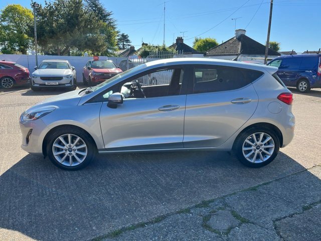 Ford Fiesta 1.0T Ecoboost Titanium Hatchback EY68UMH Silver #4