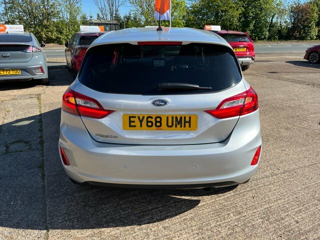 Ford Fiesta 1.0T Ecoboost Titanium Hatchback EY68UMH Silver #6
