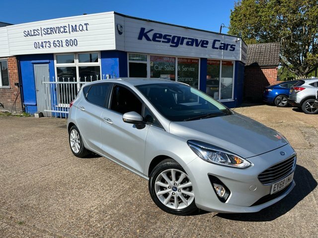 Ford Fiesta 1.0T Ecoboost Titanium Hatchback Silver
