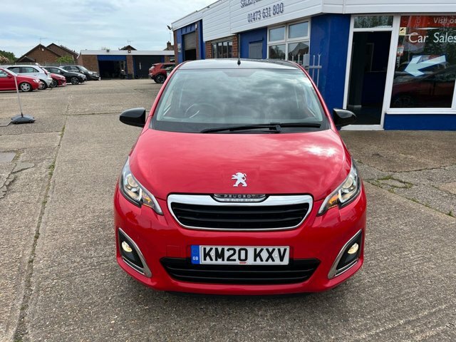Peugeot 108 1.0 Allure Hatchback Euro 6 S S KM20KXV Red #2