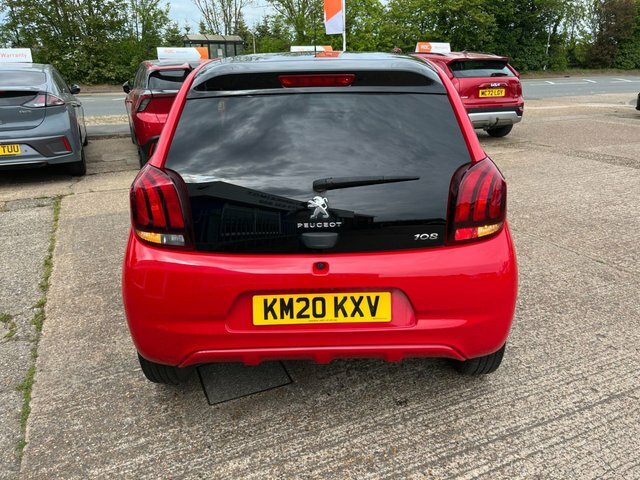 Peugeot 108 1.0 Allure Hatchback Euro 6 S S KM20KXV Red #6