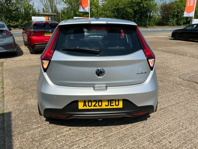 MG MG3 1.5 Vti-tech Exclusive Hatchback AO20JEU Silver #6
