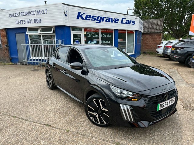 Peugeot e-208 50Kwh Gt Hatchback 7.4Kw Charge Black