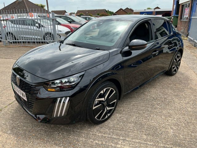 Peugeot e-208 50Kwh Gt Hatchback 7.4Kw Charge DG74FWH Black #3