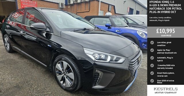 Hyundai Ioniq H-gdi 8.9Kwh Premium Hatchback Black