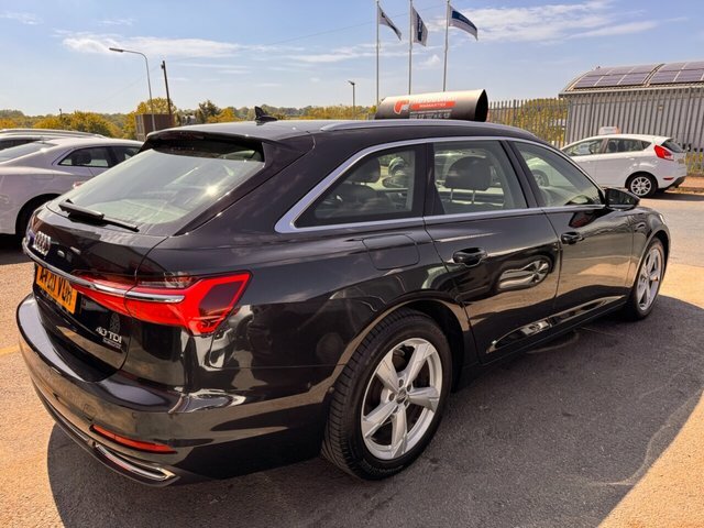 Audi A6 Avant Tdi 40 Sport Estate AV20VUH Black #4