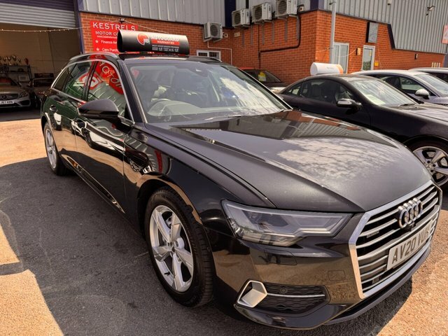 Audi A6 Avant Tdi 40 Sport Estate AV20VUH Black #2