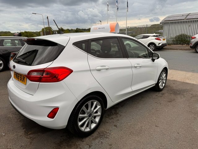 Ford Fiesta Tdci Titanium Hatchback FN68BJK White #4