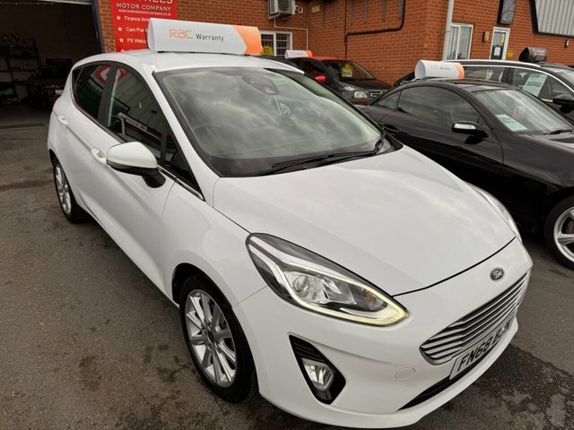 Ford Fiesta Tdci Titanium Hatchback FN68BJK White #2