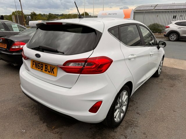 Ford Fiesta Tdci Titanium Hatchback FN68BJK White #5