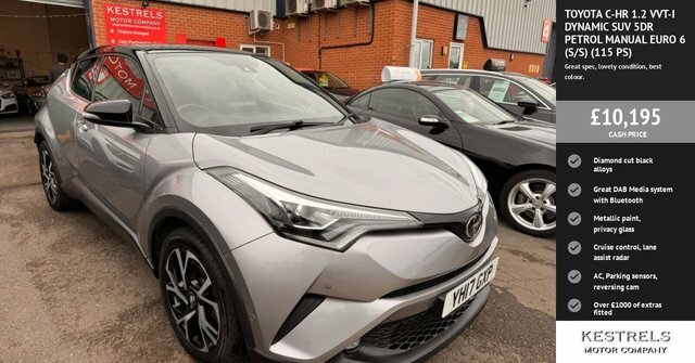 Toyota C-Hr Vvt-i Dynamic Suv Silver