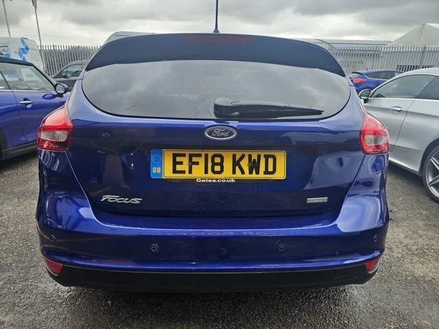 Ford Focus Ecoboost Zetec Edition Hatchback EF18KWD Blue #5