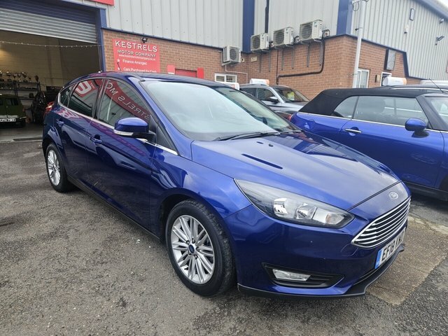 Ford Focus Ecoboost Zetec Edition Hatchback EF18KWD Blue #2