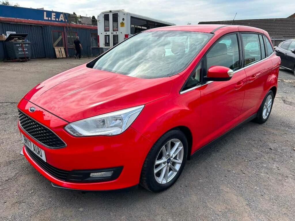 Ford Grand C-Max Grand Zetec Tdci BK17AUU Red #3
