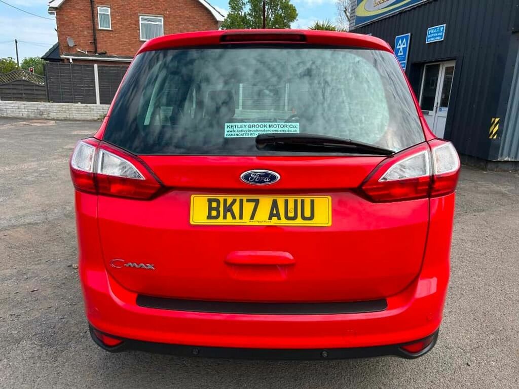 Ford Grand C-Max Grand Zetec Tdci BK17AUU Red #5