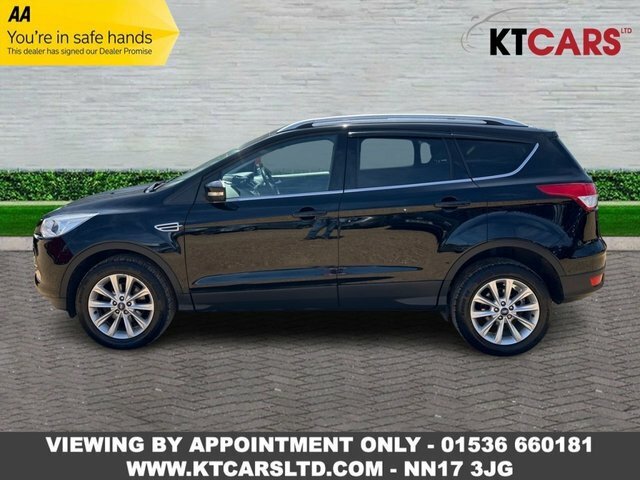 Ford Kuga Ecoboost Titanium Suv SP66UVV Black #2