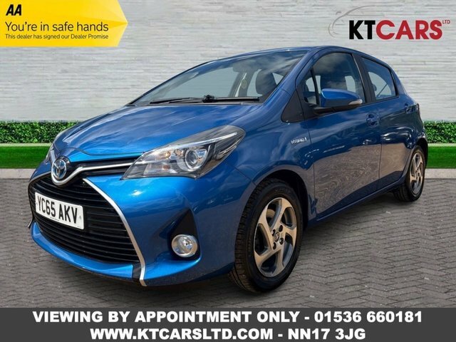 Toyota Yaris Vvt-h Icon Hatchback Blue