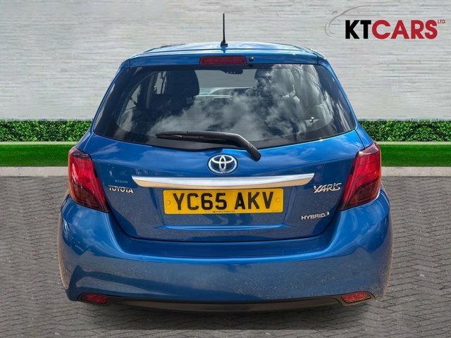 Toyota Yaris Vvt-h Icon Hatchback YC65AKV Blue #6