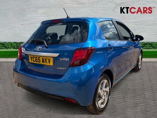 Toyota Yaris Vvt-h Icon Hatchback YC65AKV Blue #5