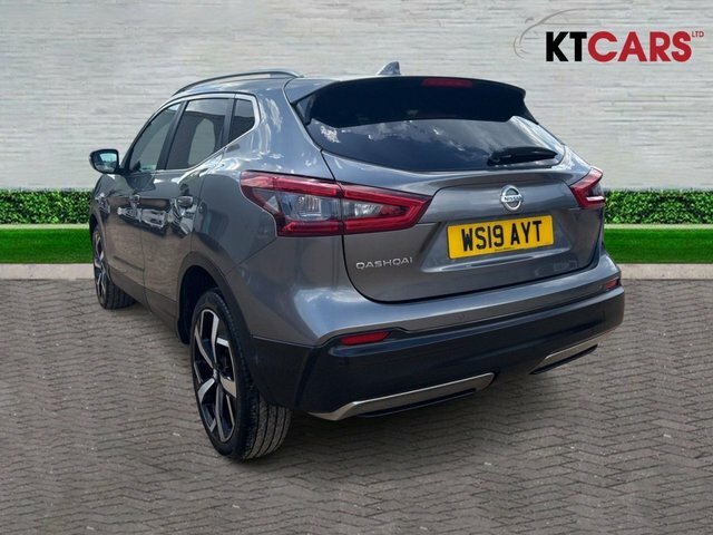 Nissan Qashqai Dig-t Tekna Suv WS19AYT Grey #4