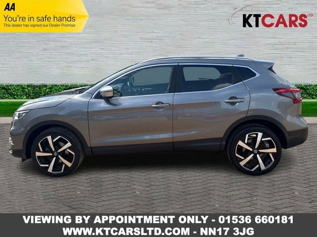 Nissan Qashqai Dig-t Tekna Suv WS19AYT Grey #2