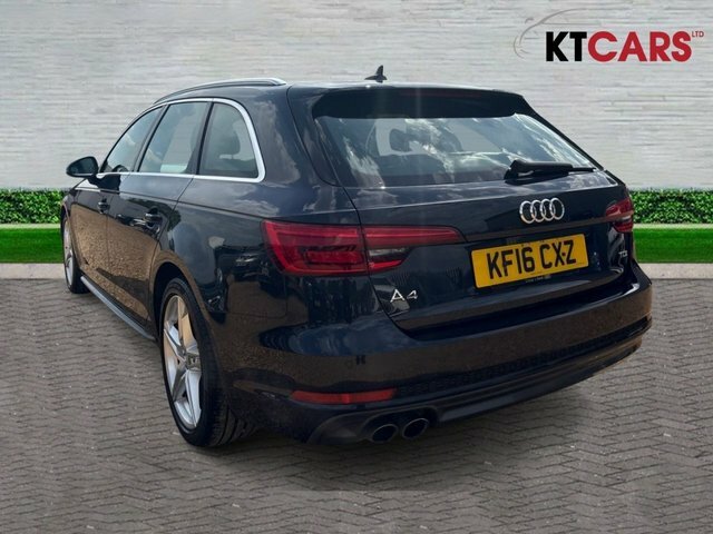 Audi A4 Avant Tdi S Line Estate KF16CXZ Blue #4