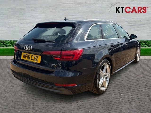 Audi A4 Avant Tdi S Line Estate KF16CXZ Blue #5