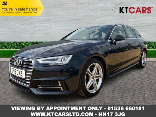 Audi A4 Avant Tdi S Line Estate Blue