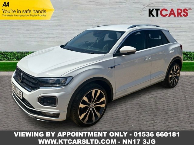 Volkswagen T-Roc Tdi R-line Suv LT69JJE White #2