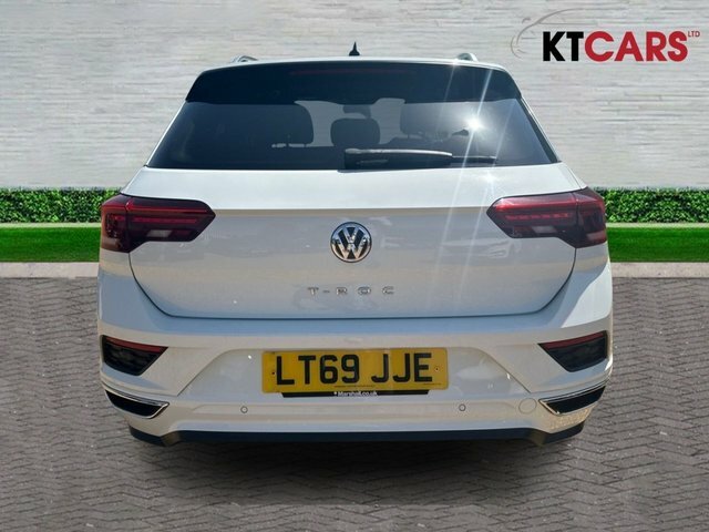 Volkswagen T-Roc Tdi R-line Suv LT69JJE White #6