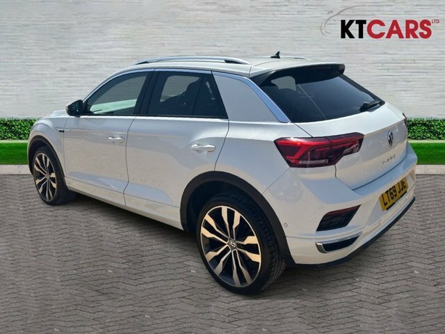 Volkswagen T-Roc Tdi R-line Suv LT69JJE White #5