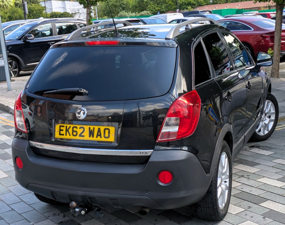 Vauxhall Antara Suv 2.2 Cdti Exclusiv 201262 EK62WAO Black #4