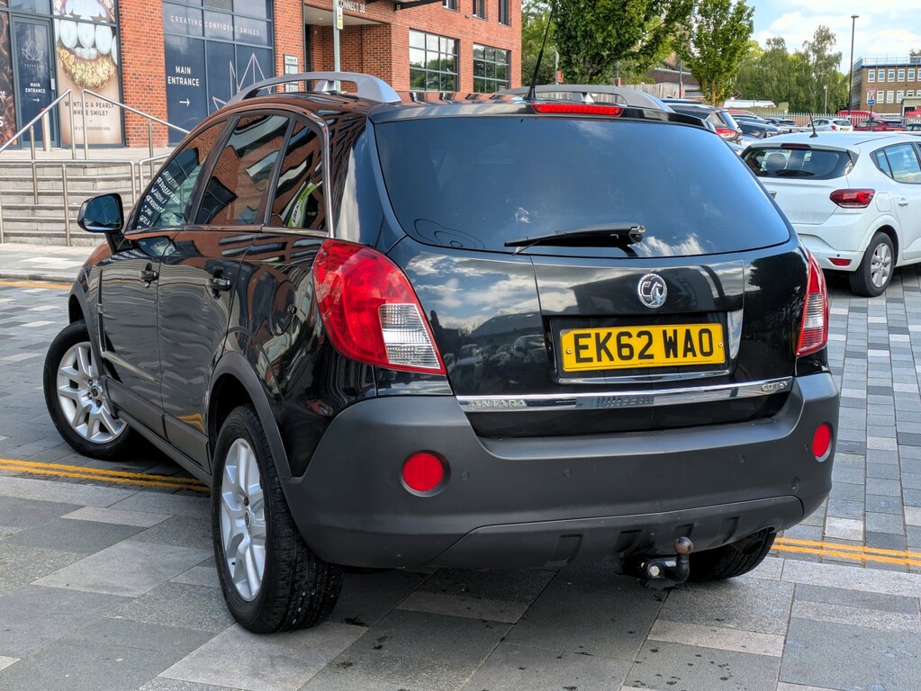 Vauxhall Antara Suv 2.2 Cdti Exclusiv 201262 EK62WAO Black #3