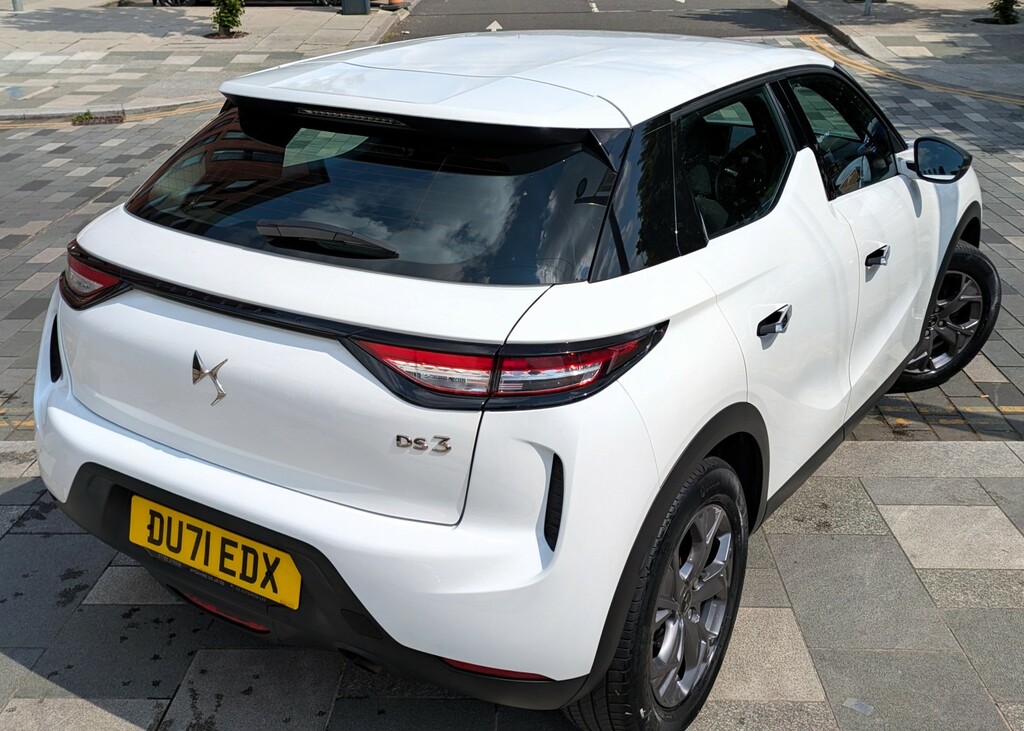 DS DS 3 Crossback Suv 1.2 Puretech Elegance 202171 DU71EDX White #4