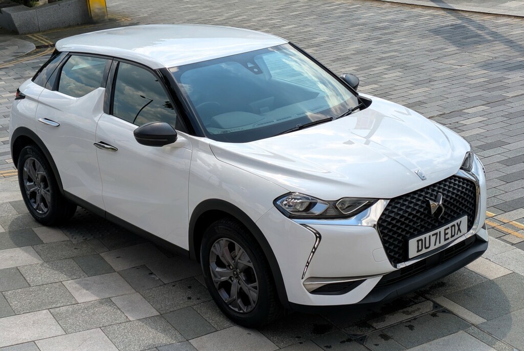 DS DS 3 Crossback Suv 1.2 Puretech Elegance 202171 DU71EDX White #2
