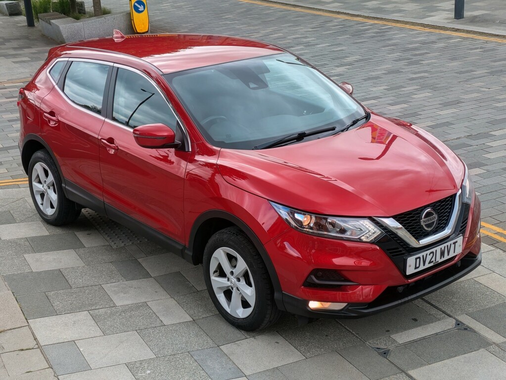 Nissan Qashqai Suv 1.3 Dig-t Acenta Premium 202121 DV21WVT Red #2