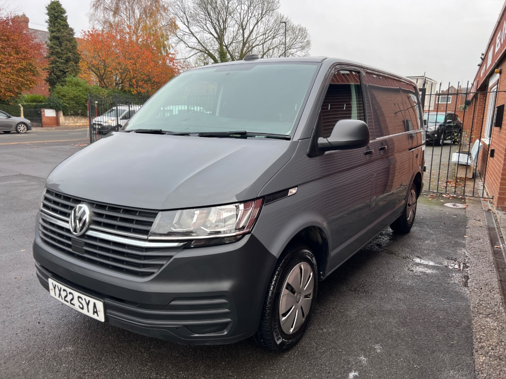 Volkswagen Transporter 2.0 Tdi 110 Startline Van YX22SYA Grey #3