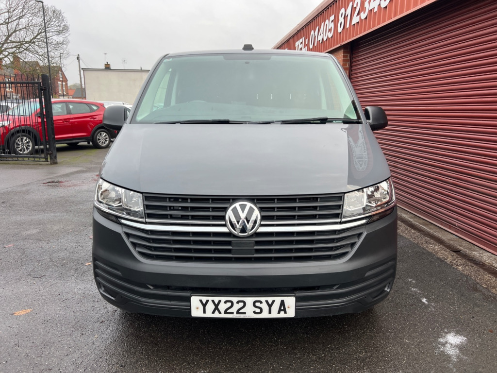 Volkswagen Transporter 2.0 Tdi 110 Startline Van YX22SYA Grey #2