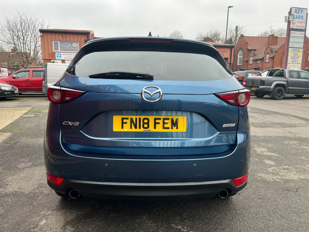 Mazda CX-5 2.0 Sport Nav FN18FEM Blue #4
