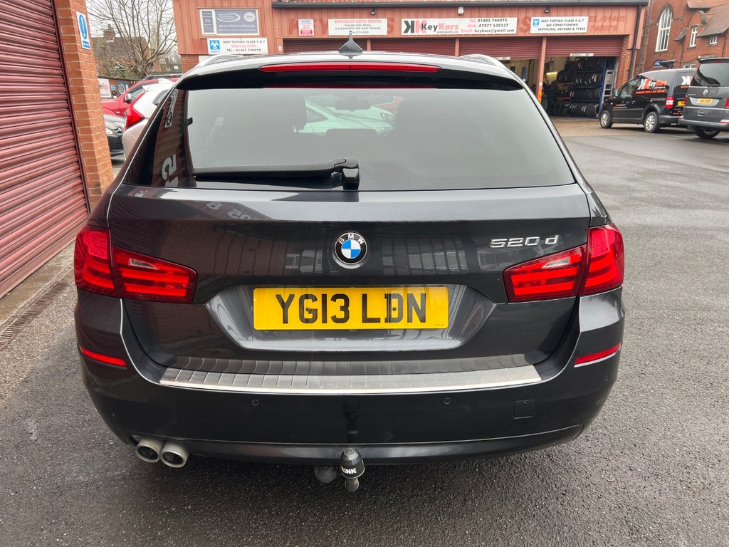 BMW 5 Series 520D Se Step Start Stop YG13LDN Grey #5