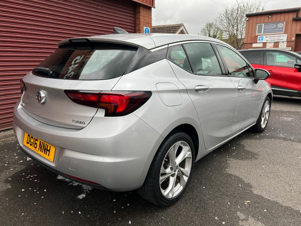 Vauxhall Astra 1.4T 16V 150 Sri Nav DG16NNH Silver #6