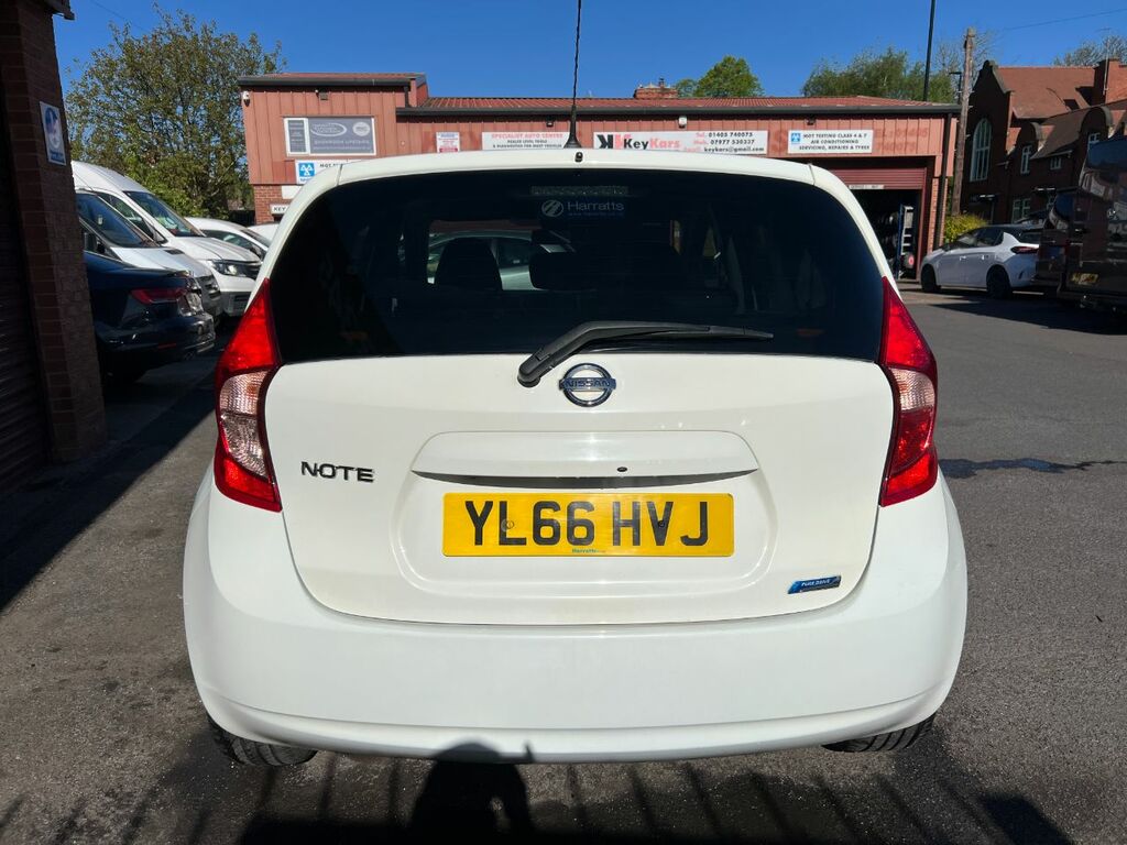 Nissan Note 1.5 Dci Tekna White #4