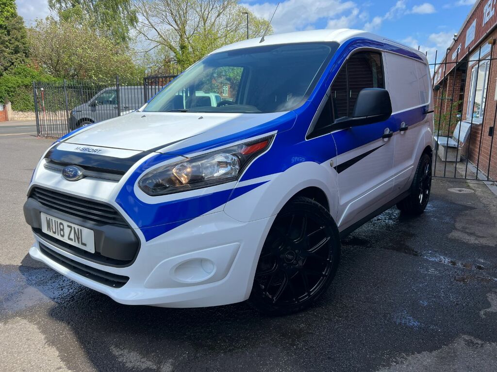 Ford Transit Connect 1.5 Tdci 100Ps Van WU18ZNL White #6