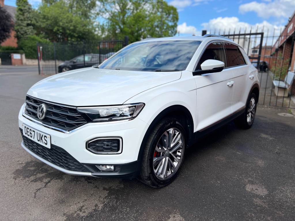 Volkswagen T-Roc 1.5 Tsi Evo Sel OE67UKS White #3
