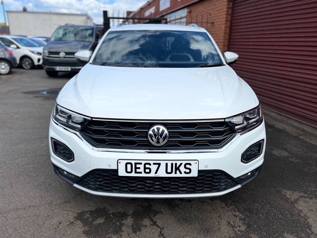 Volkswagen T-Roc 1.5 Tsi Evo Sel OE67UKS White #2