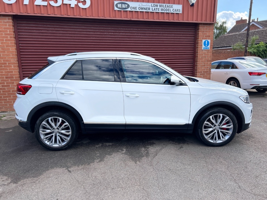 Volkswagen T-Roc 1.5 Tsi Evo Sel OE67UKS White #4