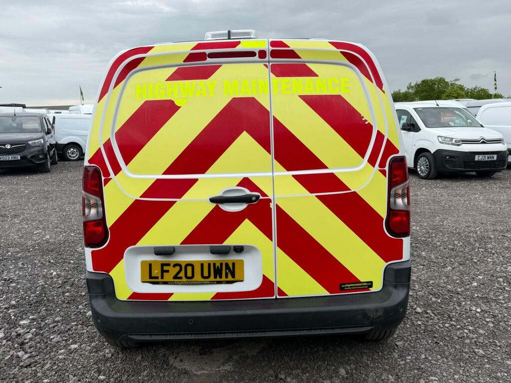 Citroen Berlingo 1.5 Bluehdi 1000 Enterprise M Swb Euro 6 Ss LF20UWN White #5